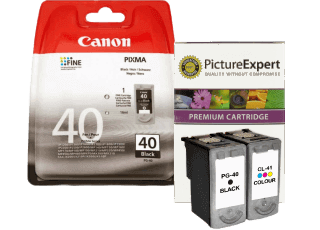 Canon PG-40 & Canon CL-41 Ink Cartridges
